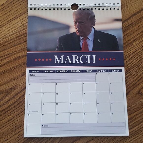 💥💥CLEARANCE!!💥💥Donald Trump "Making America Great Again" 2025 Wall Calendar - Picture 4 of 14